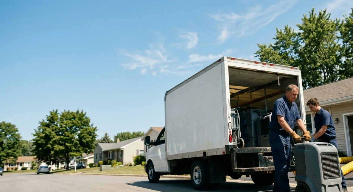Water Damage Cleanup in Camargo, IL near me